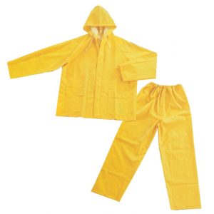 CONJUTO IMPERMEABLE PARA LLUVIA SIN CINTA REFLECTIVA