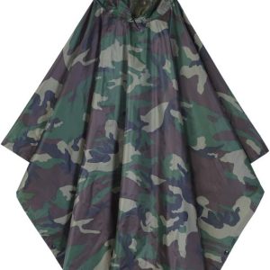 CAPA IMPERMEABLE PARA LLUVIA SIN CINTA REFLECTIVA