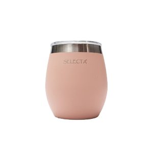 MATE 240ML DOBLE PARED ROSA AQUA SELECTA