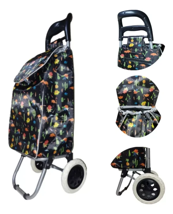 CARRITOS DE COMPRAS DE ESTAMPADOS SURTIDOS - Imagen 2
