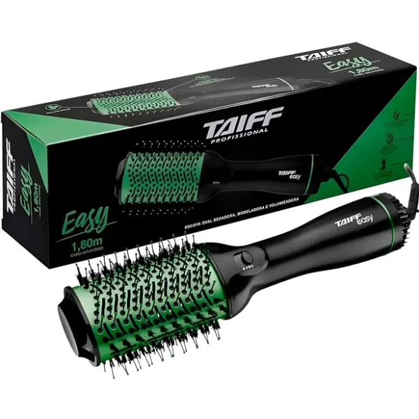 CEPILLO SECADOR - EASY OVAL GREEN 1200 WATTS  CABLE 1,8 METROS EASY OVAL REEN - Imagen 2