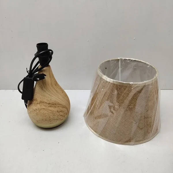 VELADOR ESTILO DE MADERA - Imagen 2