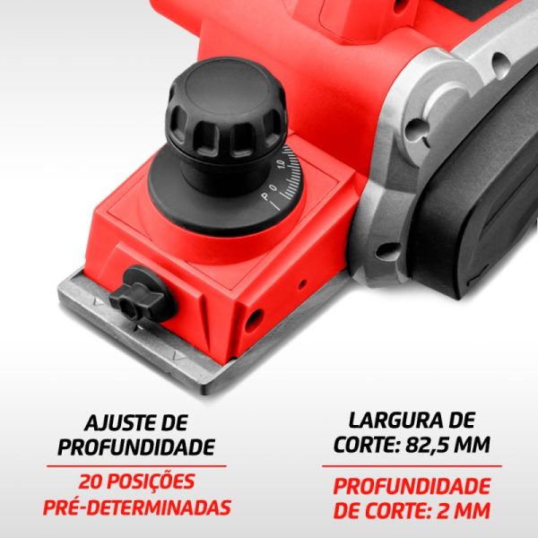 CEPILLADORA PLAINA ELECTRICA - 700W FPL-01 - Imagen 6