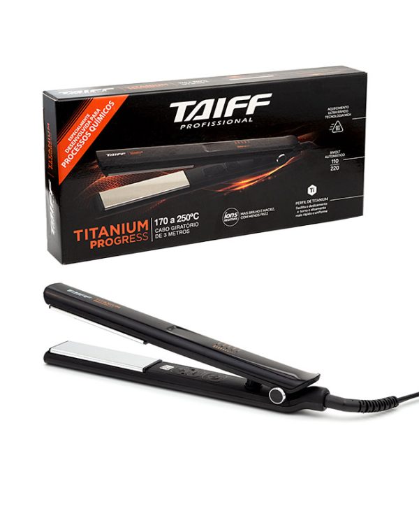 PLANCHITA - TITANIUM PROGRESS 170*C / 250*C CABLE 3 METROS TITANIUM PROGRESS - Imagen 2
