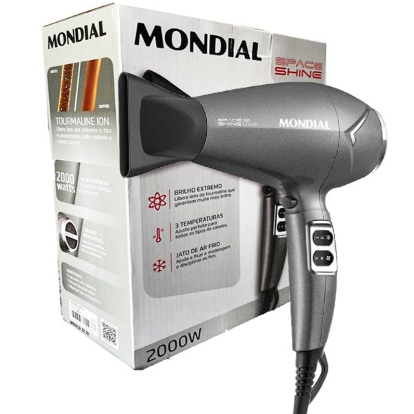 SECADOR DE CABELOS SPACE SHINE SC-20 - Imagen 5