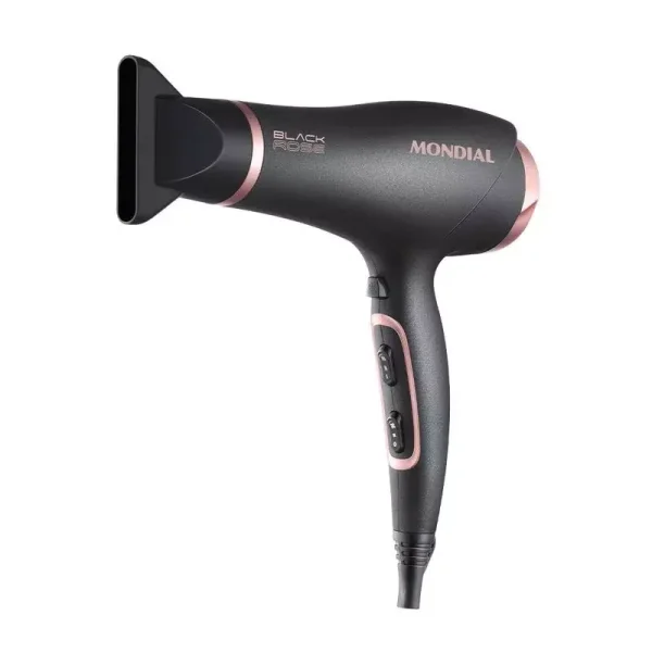 SECADOR DE CABELOS BLACK ROSE - 2000W SC-37