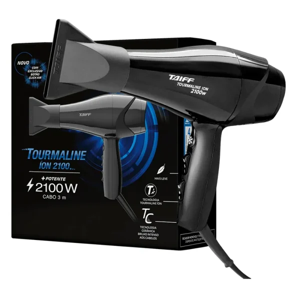 SECADOR - TOURMALINE ION 2100 WATTS  CABLE 3 METROS TORMALINE ION - Imagen 3