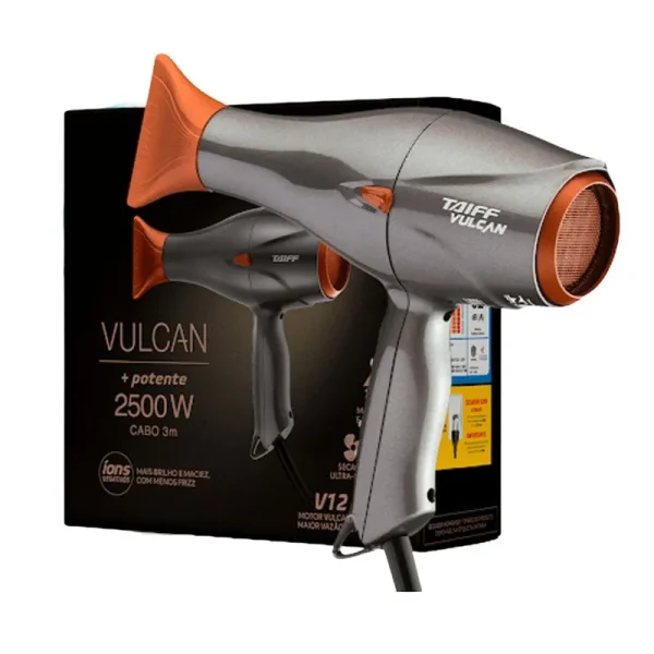 SECADOR - VULCAN 2500 WATTS  CABLE 3 METROS VULCAN - Imagen 2