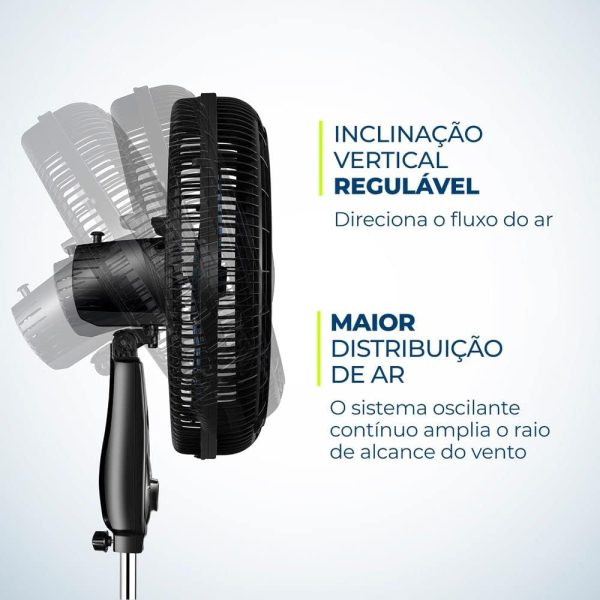 VENTILADOR COLUNA 40CM SUPER POWER 40 COLUNA VSP-40C-NB - Imagen 2