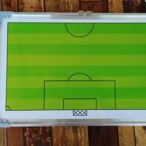Tablero táctico de aluminio para fútbol, basket y volley