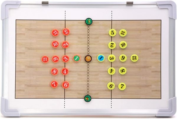 Tablero táctico de aluminio para fútbol, basket y volley - Imagen 2