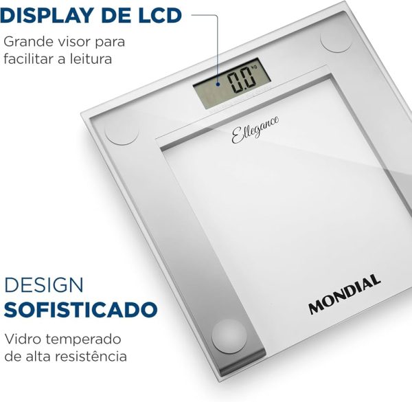 BALANZA DIGITAL - ELLEGANCE CAPACIDAD PARA 150KG BL-03 - Imagen 2