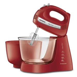 BATIDORA BELLA MASSA CLARAS 500W 4 VELOCIDADES / 2 BOLS HECHO EN BRASIL B-55-R