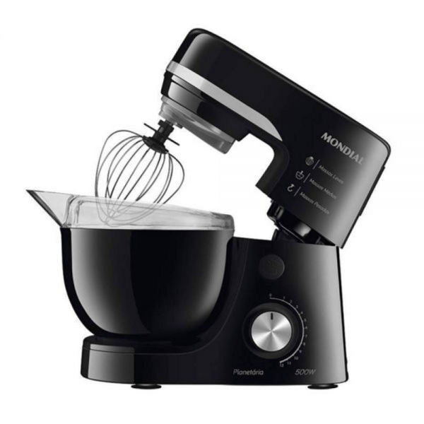 BATIDORA PLANETARIA 700W PREMIUM INOX - 2 BOLS HECHO EN BRASIL BP-02P-B-TI