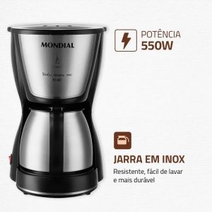 CAFETERA DOLCE AROME 30 - INOX 30 CAFECITOS C-37JI-30X