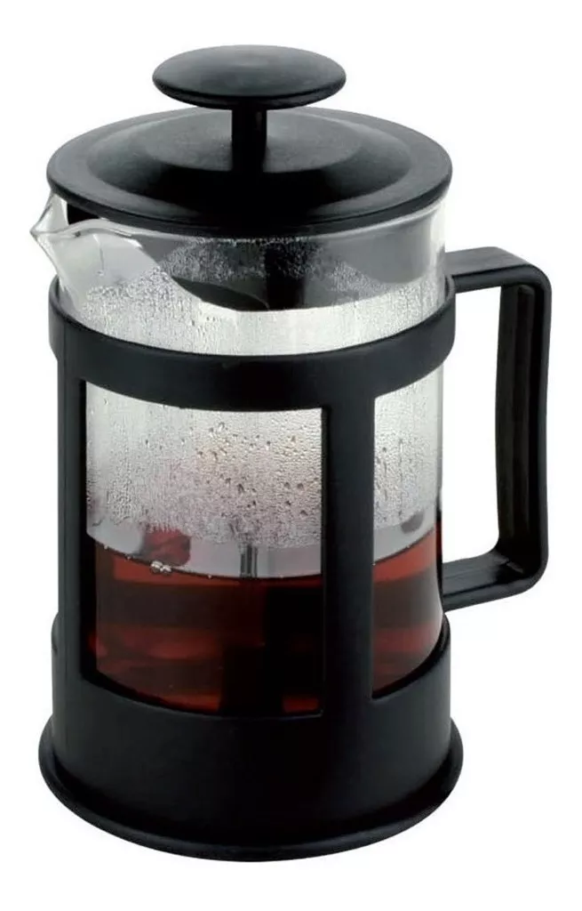 CAFETERA/TETERA 800ML EN VIDRIO Y PLASTICO MESSINA