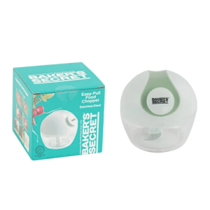 MINI PROCESADOR MANUAL PS+ACERO 9x9CM BAKER SECRET