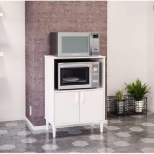 MUEBLE POLITORNO GABINETE P/ HORNO DE 45LTS MICRO TOLEDO 190654 BLANCO