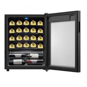 ENFRIADOR DE VINO JAM EV.66GE P/ 24 BOTELLAS 66LTS 50. A 180C