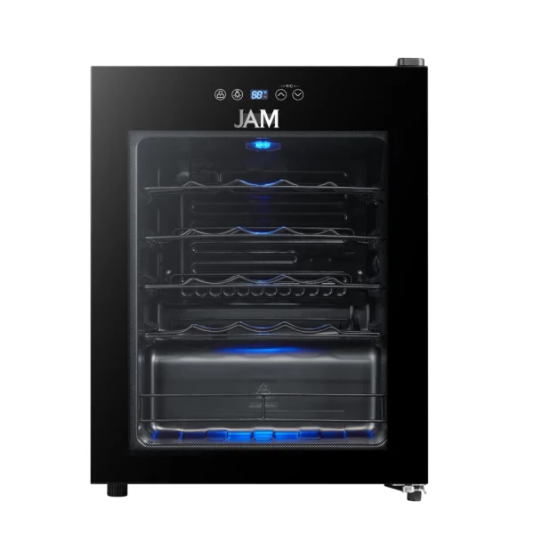 ENFRIADOR DE VINO JAM EV.66GE P/ 24 BOTELLAS 66LTS 50. A 180C - Imagen 3