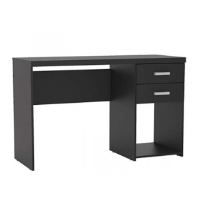 ESCRITORIO POLITORNO MALTA - 2 CAJONES 1171 - NEGRO
