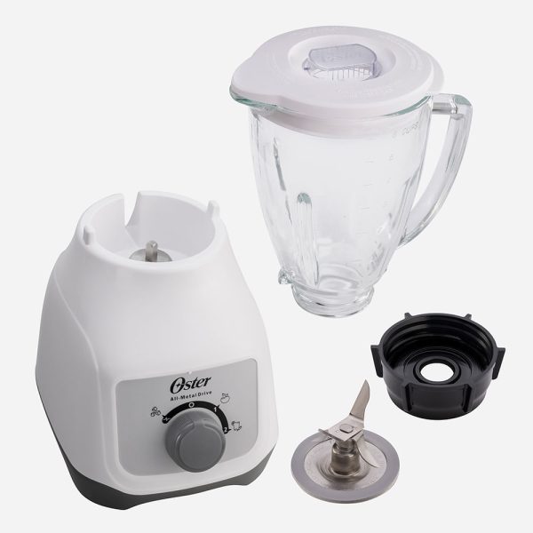 LICUADORA OSTER 1.5 LTS 2 VEL J.VIDRIO BLSTKAG-WRD-053 BLANCO - Imagen 6