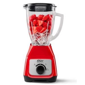 LICUADORA OSTER 1.5 LTS 2 VEL J.VIDRIO BLSTKAG-RRD-053 ROJO