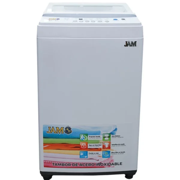 LAVARROPAS JAM AUTOMATICO ALBA 7KG, CARGA SUPERIOR ,BLANCO* - Imagen 2