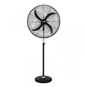 VENTILADOR INDUSTRIAL DE PIE JAM JM130 4CUCHIL/NEGRO30"BASE RED250W 220V/50HZ**
