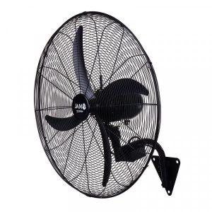 VENTILADOR INDUSTRIAL DE PARED JAM JM130C 4 CUCHIL/NEGRO 30" C/ CONTROL 250W***