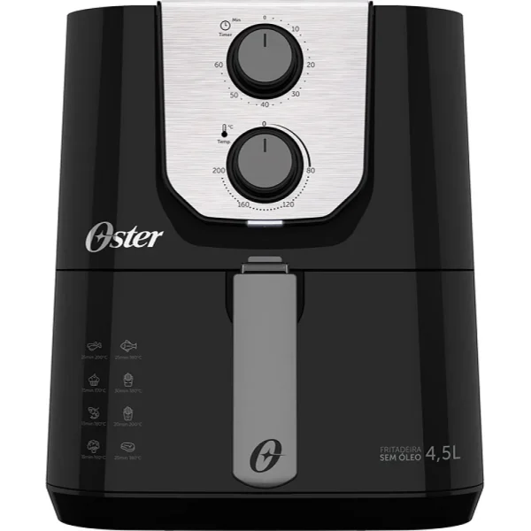FREIDORA OSTER NEGRA PERFORM 4.5L OFRT510-220 | 1.500W