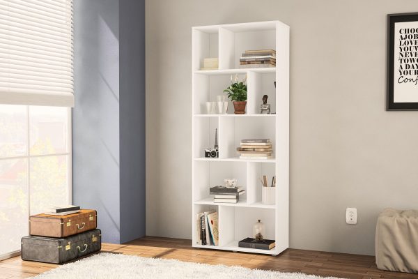 ESTANTE XANGAI COMPACTA 160779 POLITORNO MDP BLANCO