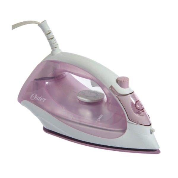 PLANCHA OSTER GCSTBS5003-053 DE VAPOR COMPACTA Y SUELA ANTIADHERENTE 1200W ROSA - Imagen 2
