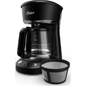 CAFETERA PROGRAMABLE OSTER BVSTDCP12B-053-2 12 TAZAS CON AUTO APAGADO