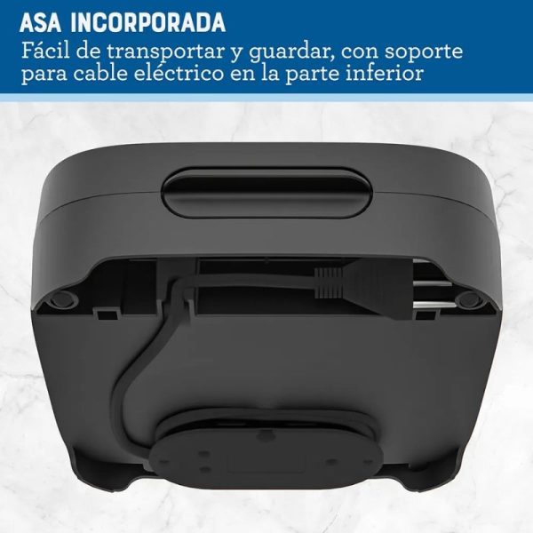 Sandwichera Oster CKSTSM400-053-2 compacta con platos hondos | con indicador LED - Imagen 8