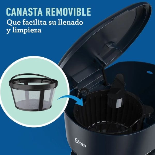 CAFETERA PROGRAMABLE OSTER BVSTDCP12B-053-2 12 TAZAS CON AUTO APAGADO - Imagen 4