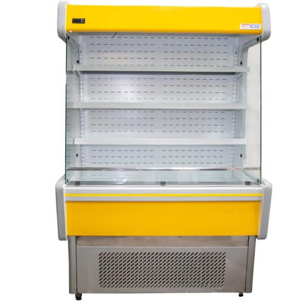 GONDOLA REFRIGERADA PARA LACTEOS FRIDER 1,30M EQUIPADA CON MOTOR +2° A +6°C - Imagen 2