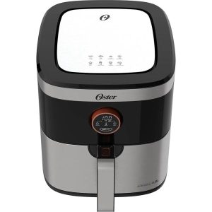 FREIDORA SIN ACEITE OSTER OFRT660-220 NEGRO&INOX 4,8LTS 8 FUNCIONES PROGRAMADAS