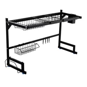ESCURRIDOR DE PLATOS Y CUBIERTOS DECOTEAM ACERO INOX.