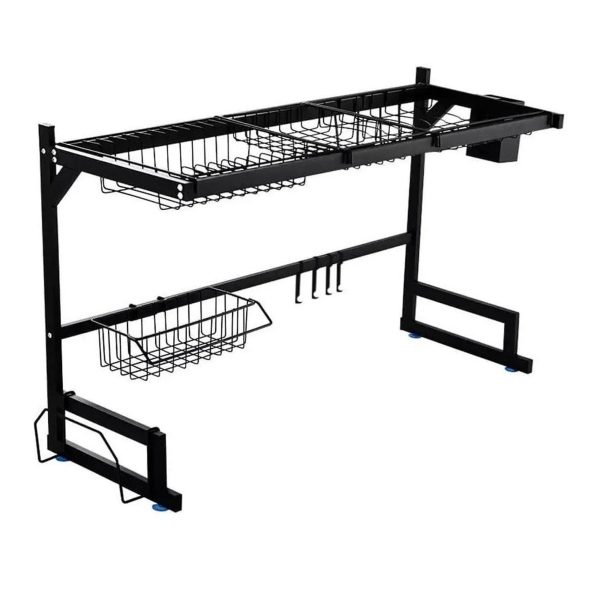 ESCURRIDOR DE PLATOS Y CUBIERTOS DECOTEAM ACERO INOX.