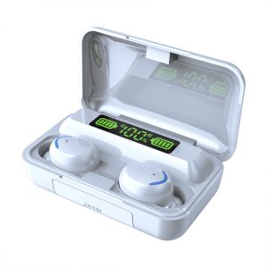 AURICULAR TWS CON ESTUCHE CARGADOR KAB-621 BLANCO