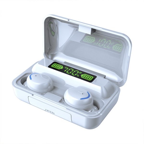 AURICULAR TWS CON ESTUCHE CARGADOR KAB-621 BLANCO