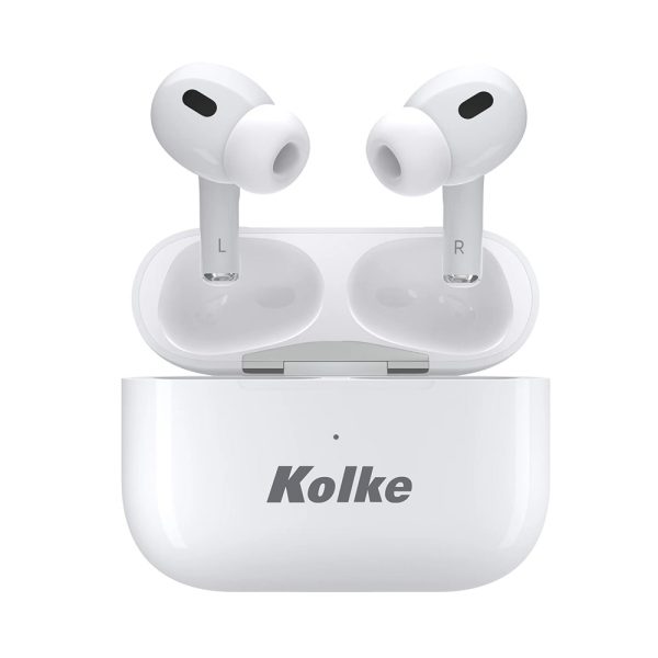 AURICULAR TWS CON ESTUCHE CARGADOR KAB-657 BLANCO