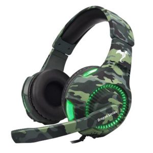AURICULAR GAMER TROOPER KGA-487 LUZ VERDE
