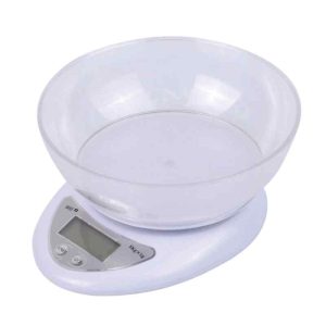 Balanza Digital de Cocina NAPPO con Bowl Capacidad Máxima 5kg Pantalla LCD