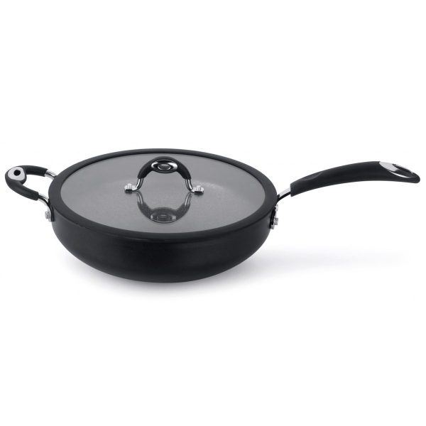 WOK SARTEN 30 C/MANGO Y TAPA - DOM
