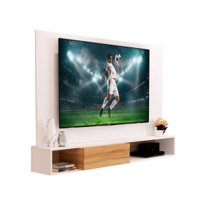 PANEL POLITORNO CAVAN BLANCO / NEW AVELLANA 2204.390 HASTA TV 65"