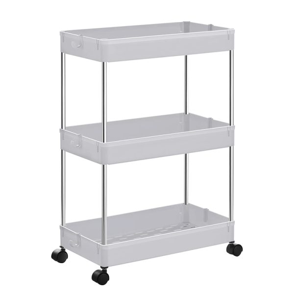 ESTANTE ORGANIZADOR 3 NIVELES DECOTEAM C/RUEDAS