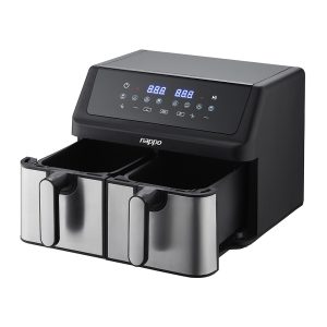 FREIDORA S/ACEITE DIGITAL DOBLE LUXURY 9L NEF-179