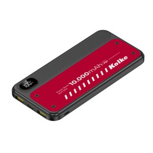 CARGADOR PORTATIL POWER BANK 10.000MAH KCP-634 NEGRO